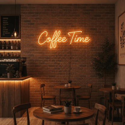 Coffee Time LED Neon Sign Wall Neon Sign - Shineneon