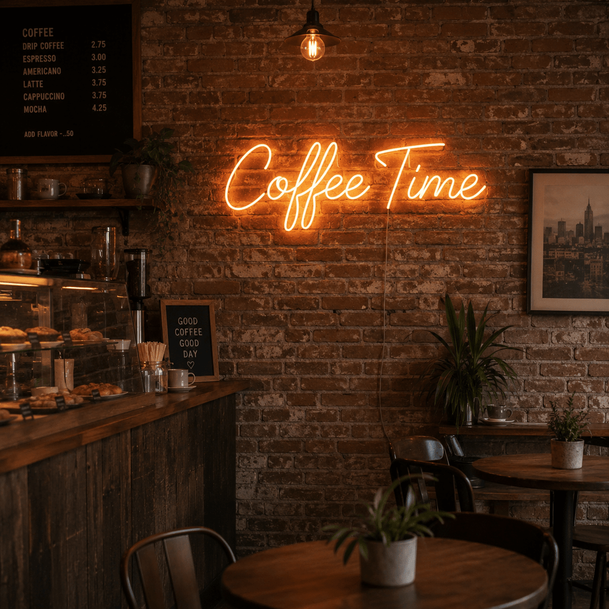 Coffee Time LED Neon Sign Wall Neon Sign - Shineneon