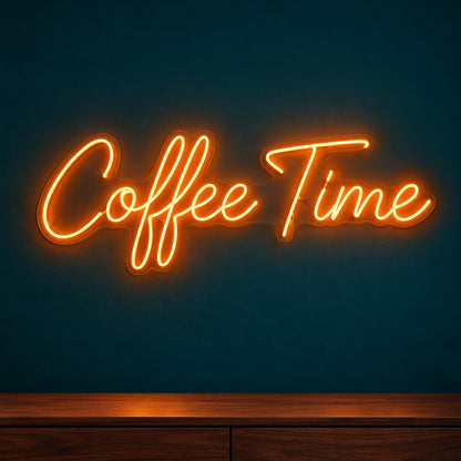 Coffee Time LED Neon Sign - product hero