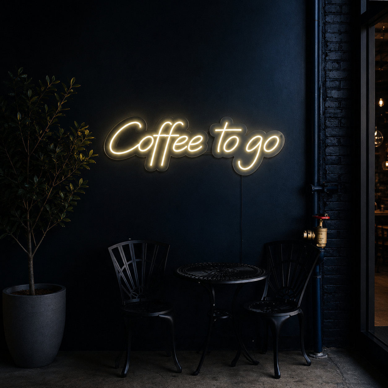 Coffee To Go LED Neon Sign - 01 Original Product Image