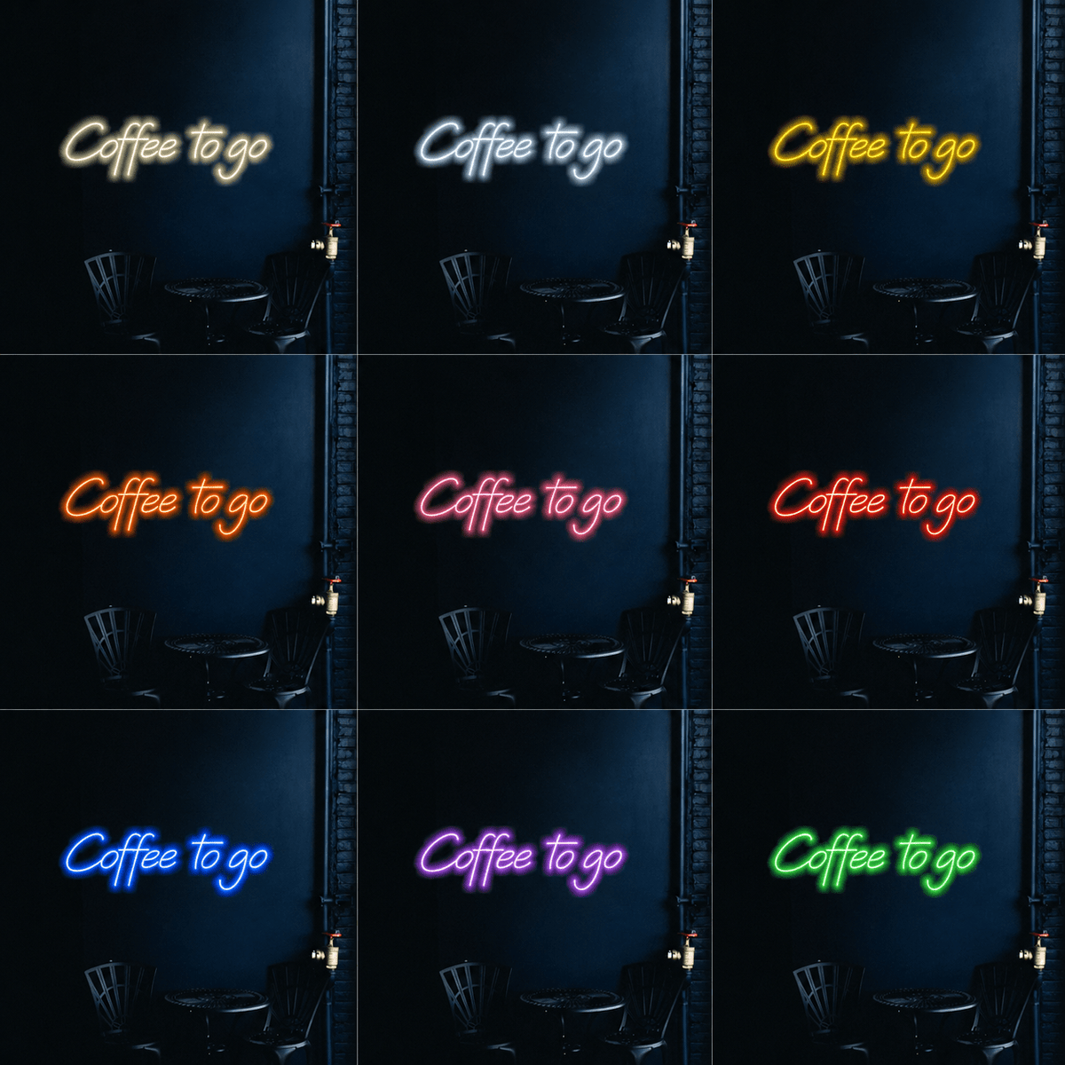 Coffee To Go LED Neon Sign - Shineneon