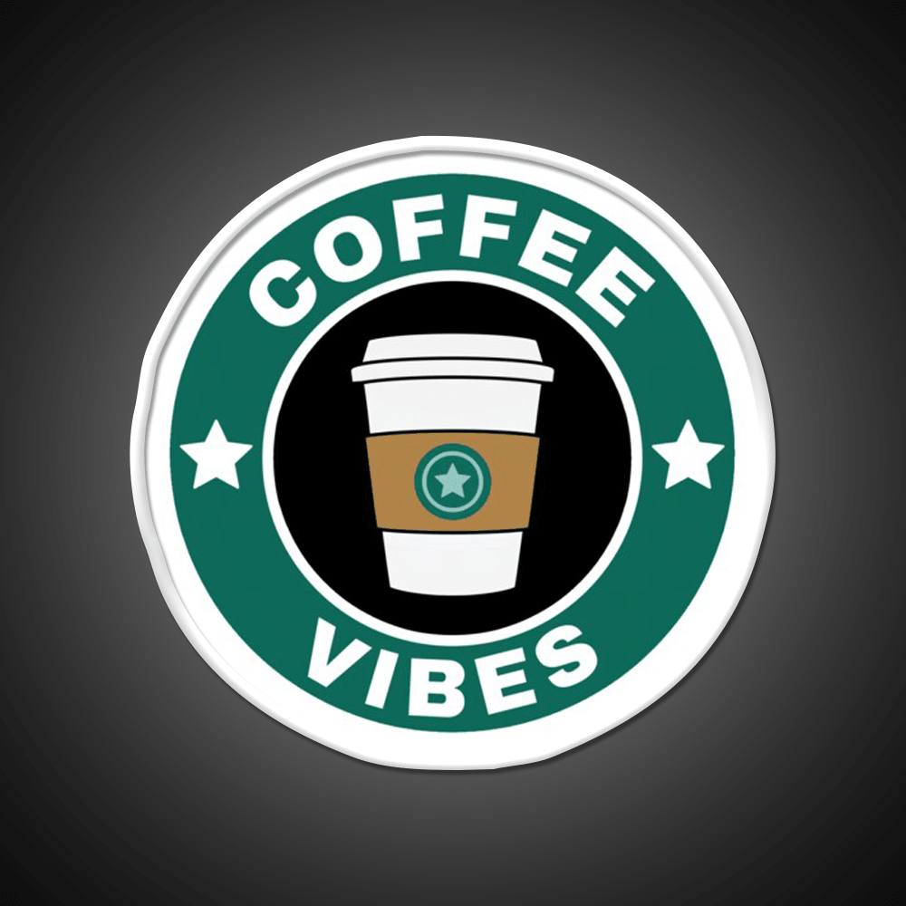 Coffee Vibes Cafe Led Neon Sign Espresso Bar Art For Coffee Shop Rgb Color - Shineneon