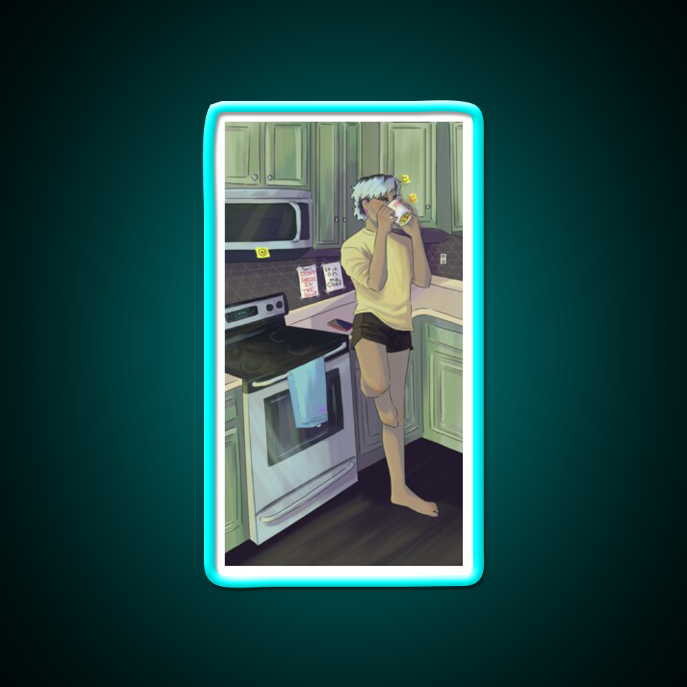 Coffee Vibes Cafe Led Neon Sign Espresso Bar Art For Wall Decor Rgb Color