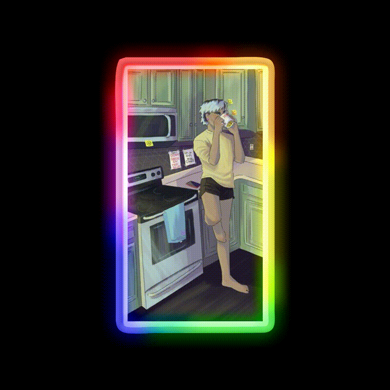 Coffee Vibes Cafe Led Neon Sign Espresso Bar Art For Wall Decor Rgb Color