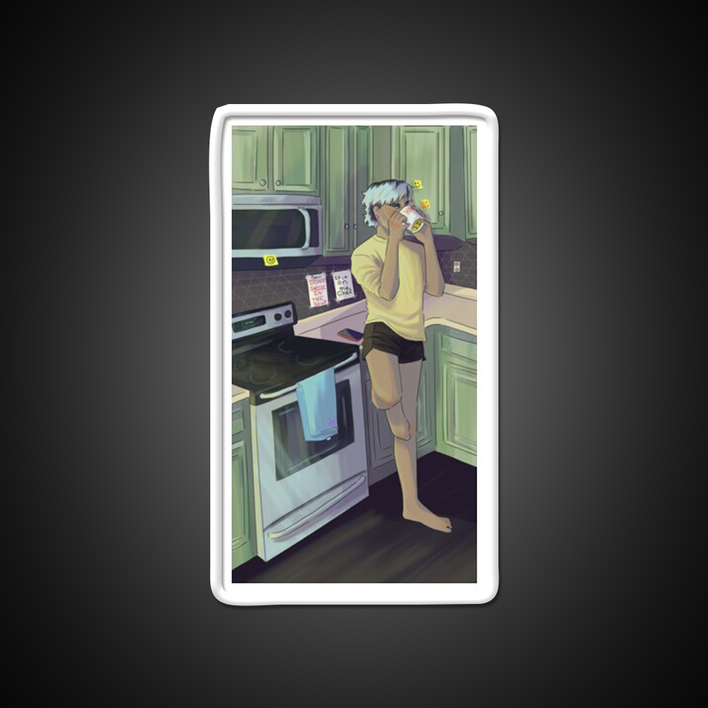 Coffee Vibes Cafe Led Neon Sign Espresso Bar Art For Wall Decor Rgb Color