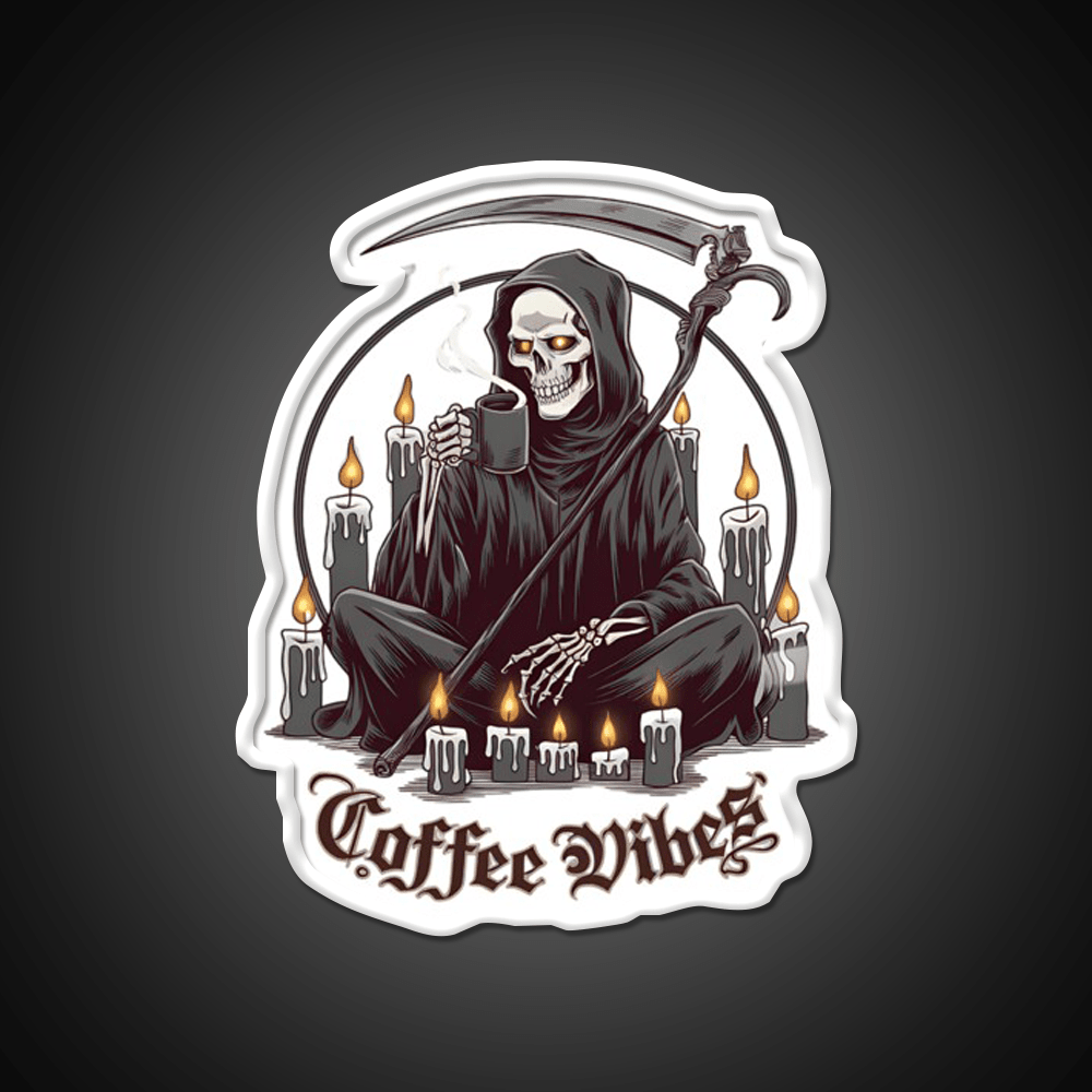 Coffee Vibes Cafe Led Neon Sign Espresso Bar Art Rgb Color - Shineneon