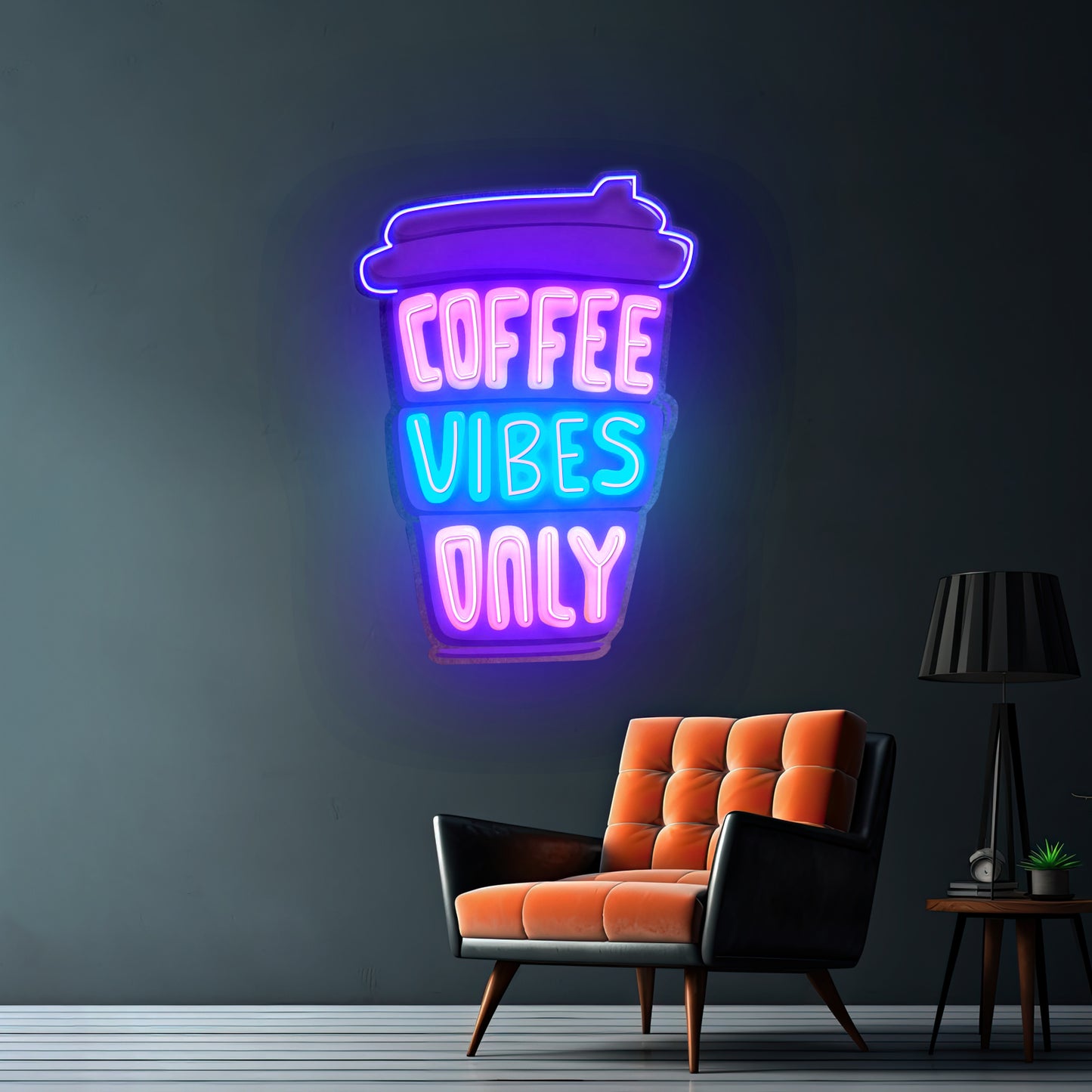 Coffee Vibes Only Led Neon Sign Light Custom Led Signs