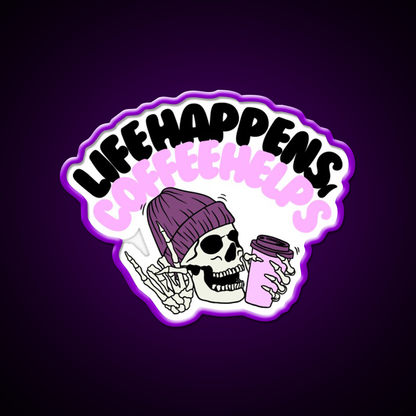 Coffee Vibes Only Positive Coffee Cafe Led Neon Sign Espresso Bar Art Rgb Color