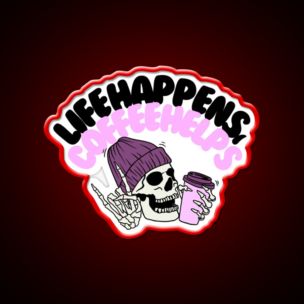 Coffee Vibes Only Positive Coffee Cafe Led Neon Sign Espresso Bar Art Rgb Color