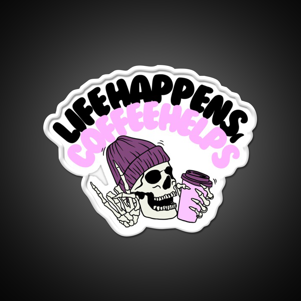 Coffee Vibes Only Positive Coffee Cafe Led Neon Sign Espresso Bar Art Rgb Color