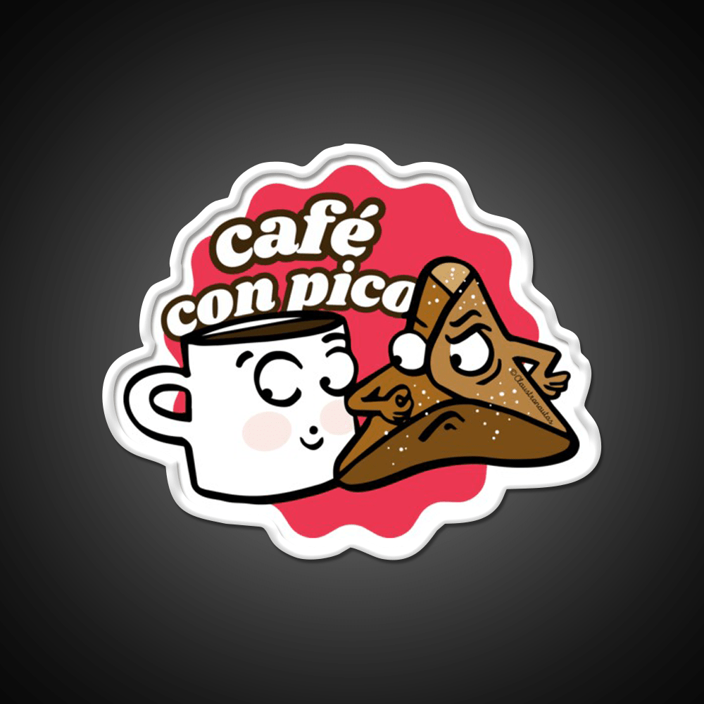Coffee With Sweet Bread Spanish Cafe Led Neon Sign Espresso Bar Art Rgb Color - Shineneon