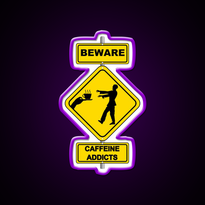 Coffee Zombie Beer Bar Decor Led Neon Sign Rgb Color