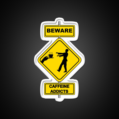 Coffee Zombie Beer Bar Decor Led Neon Sign Rgb Color