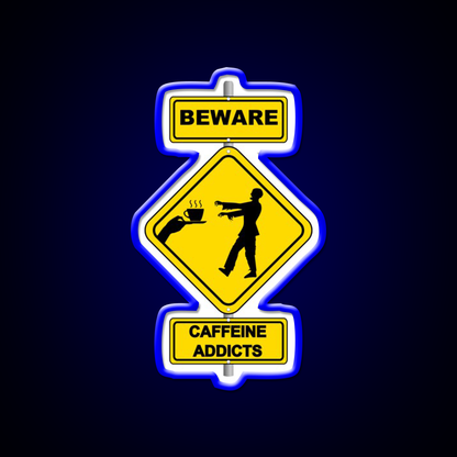 Coffee Zombie Man Cave Bar Led Neon Sign Rgb Color
