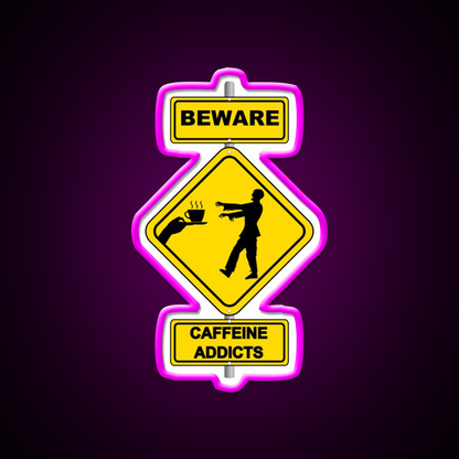 Coffee Zombie Man Cave Bar Led Neon Sign Rgb Color