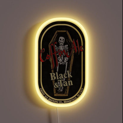 Coffin Ale Tm Tee Rgb Led Neon Sign - Shineneon