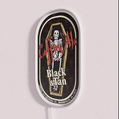 Coffin Ale Tm Tee Rgb Led Neon Sign - Shineneon