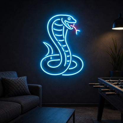 Coiled Cobra LED Neon Sign - Shineneon