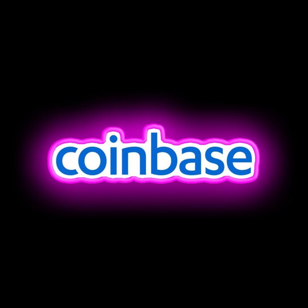Coinbase Neon Sign - Shineneon