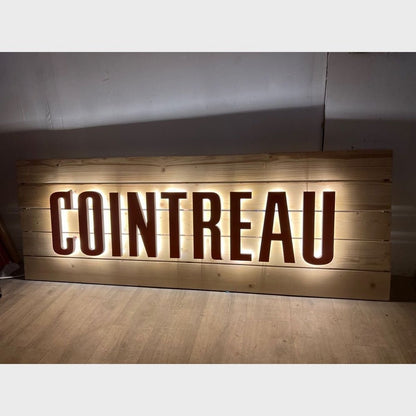 Cointreau 3D Backlit Channel Letters Led Light Sign - Shineneon