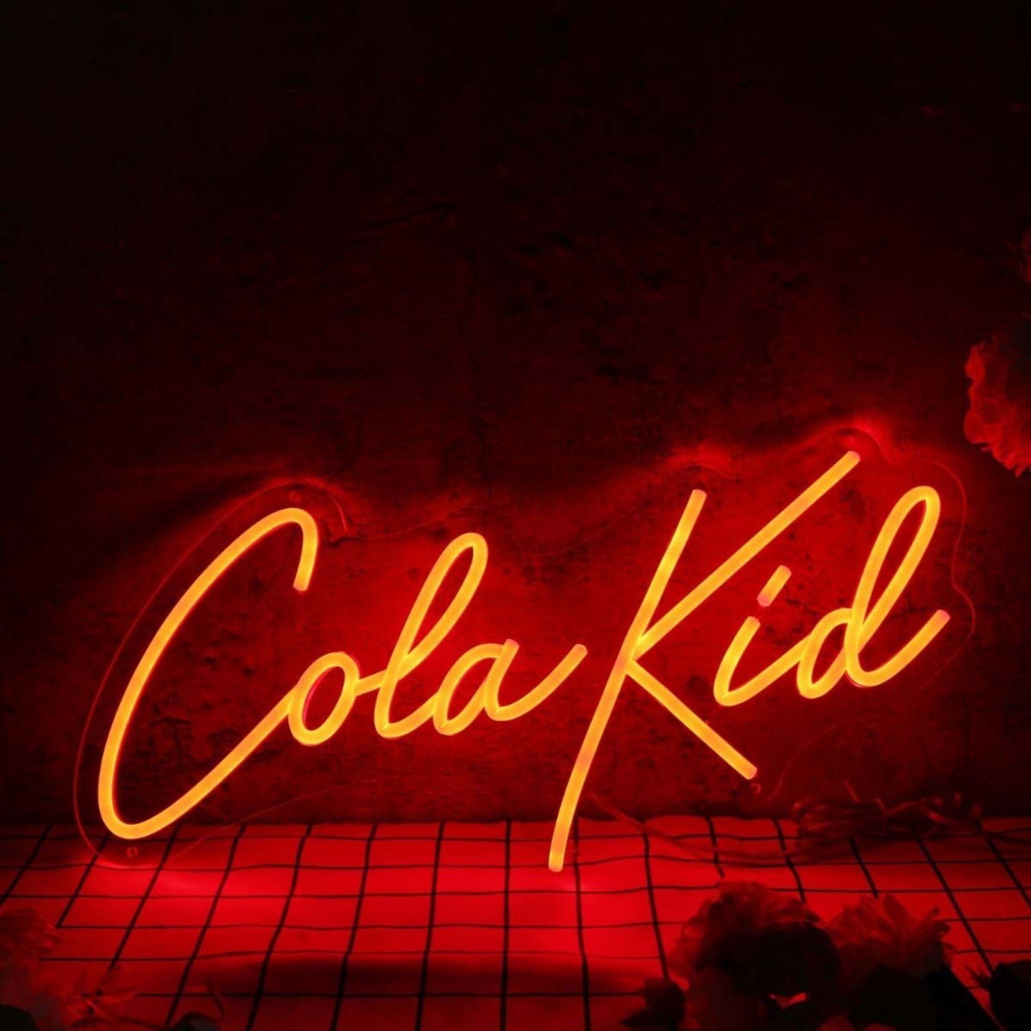 Cola Kid Red Led Neon Sign - Shineneon