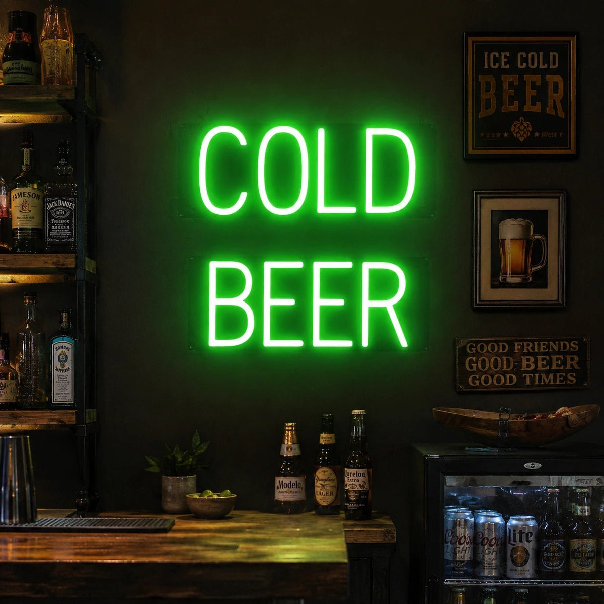 Cold Beer LED Neon Sign - Shineneon