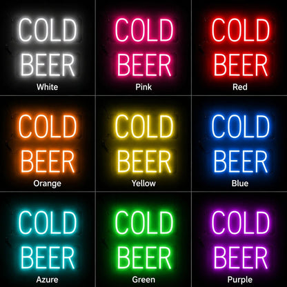 Cold Beer LED Neon Sign - Shineneon