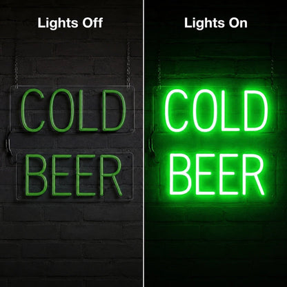 Cold Beer LED Neon Sign - Shineneon