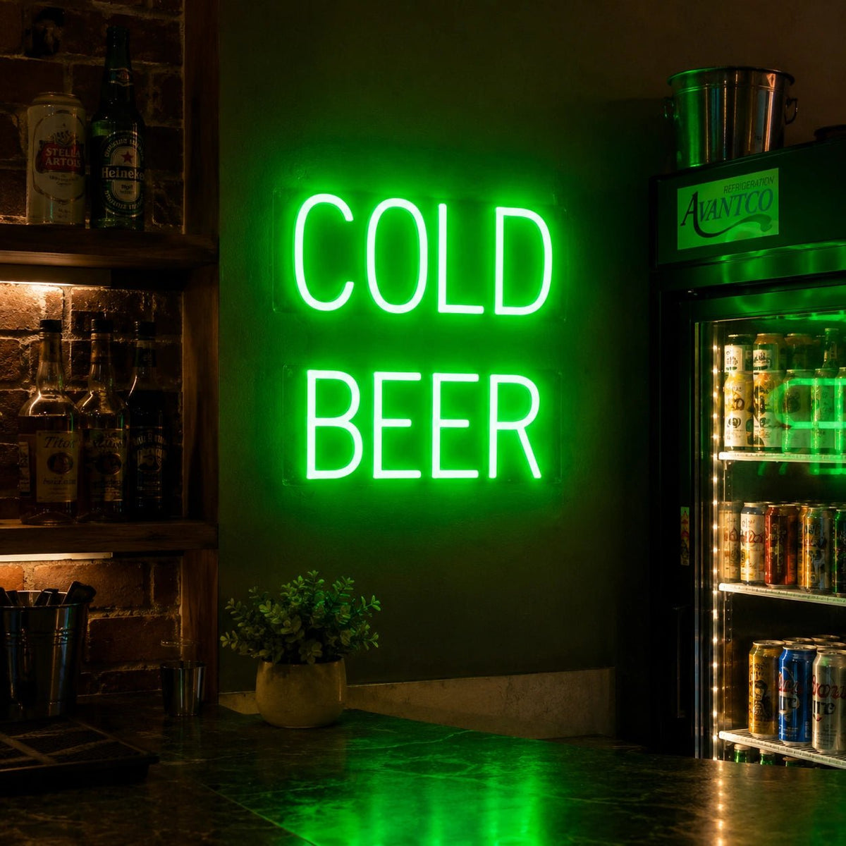 Cold Beer LED Neon Sign - Shineneon