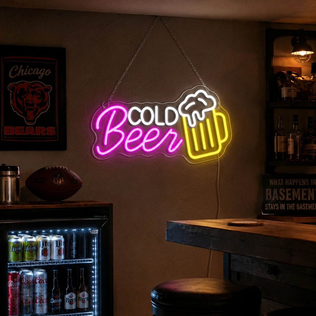 Cold Beer Mug LED Neon Sign - Shineneon