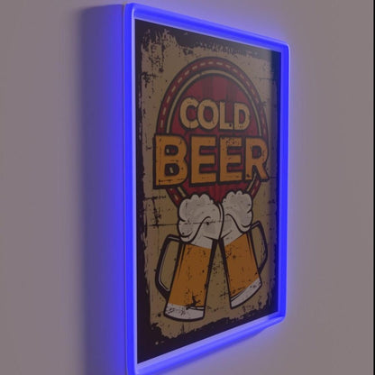 Cold Beer Rgb Led Neon Sign - Shineneon