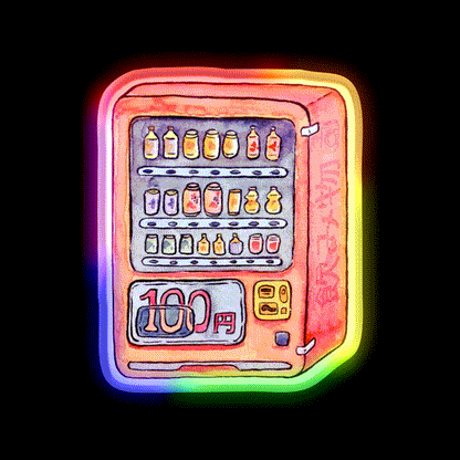 Cold Drinks Snack Food Led Neon Sign Rgb Color - LED neon sign close-up detail