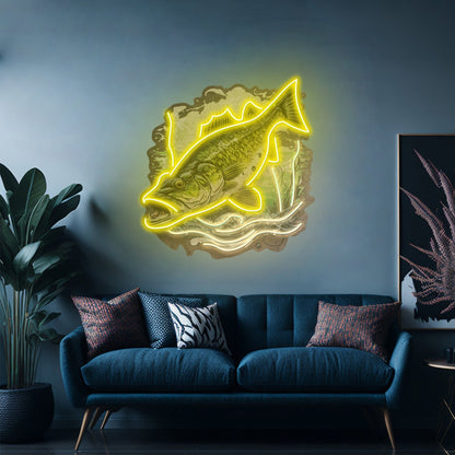 Cold Fishing Frame Led Neon Sign Light Custom Led Signs - Shineneon