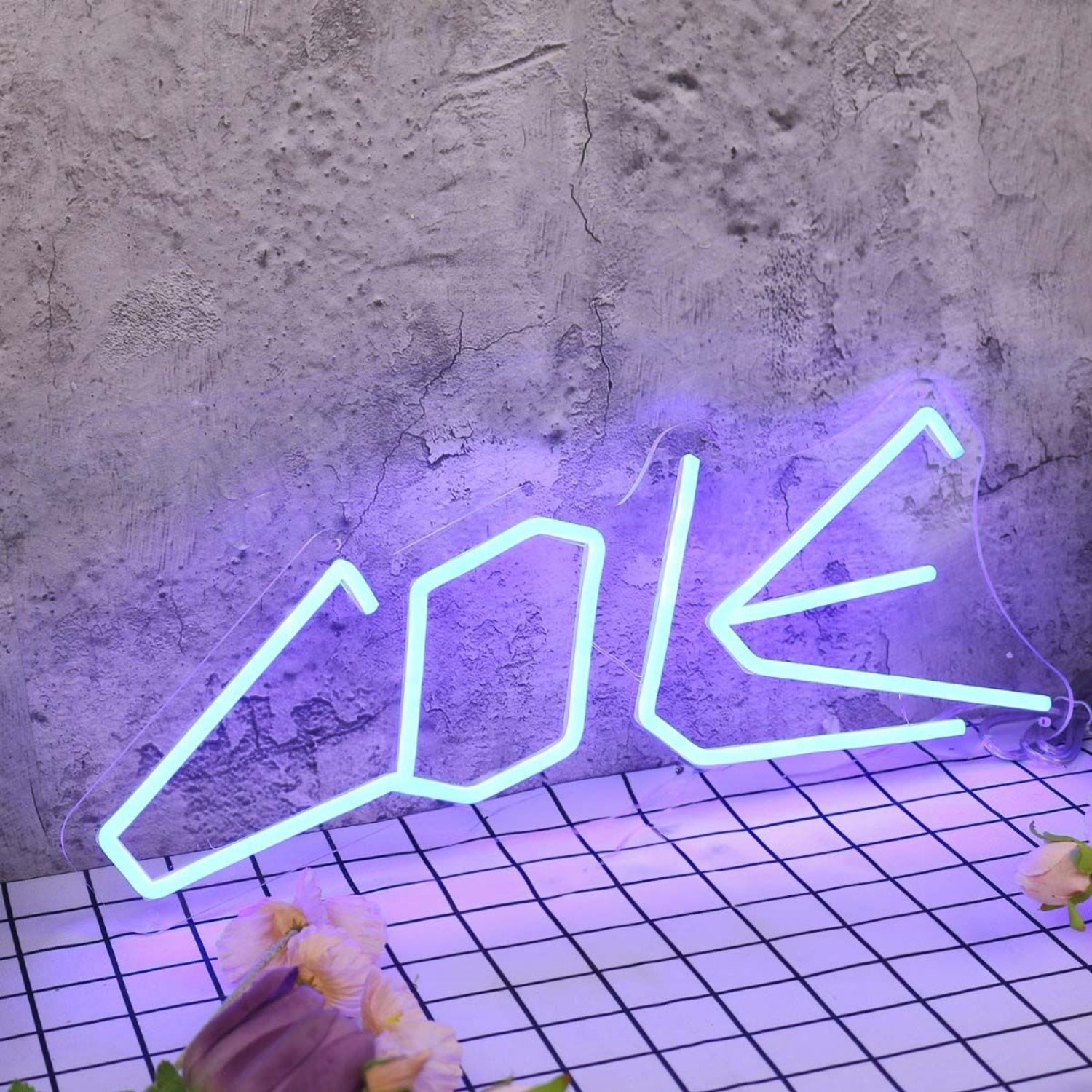 Cole Blue Led Neon Sign - Shineneon