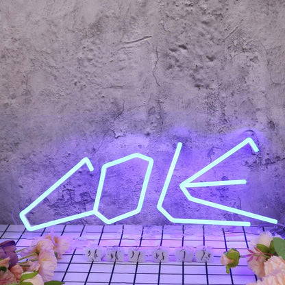 Cole Blue Led Neon Sign - Shineneon