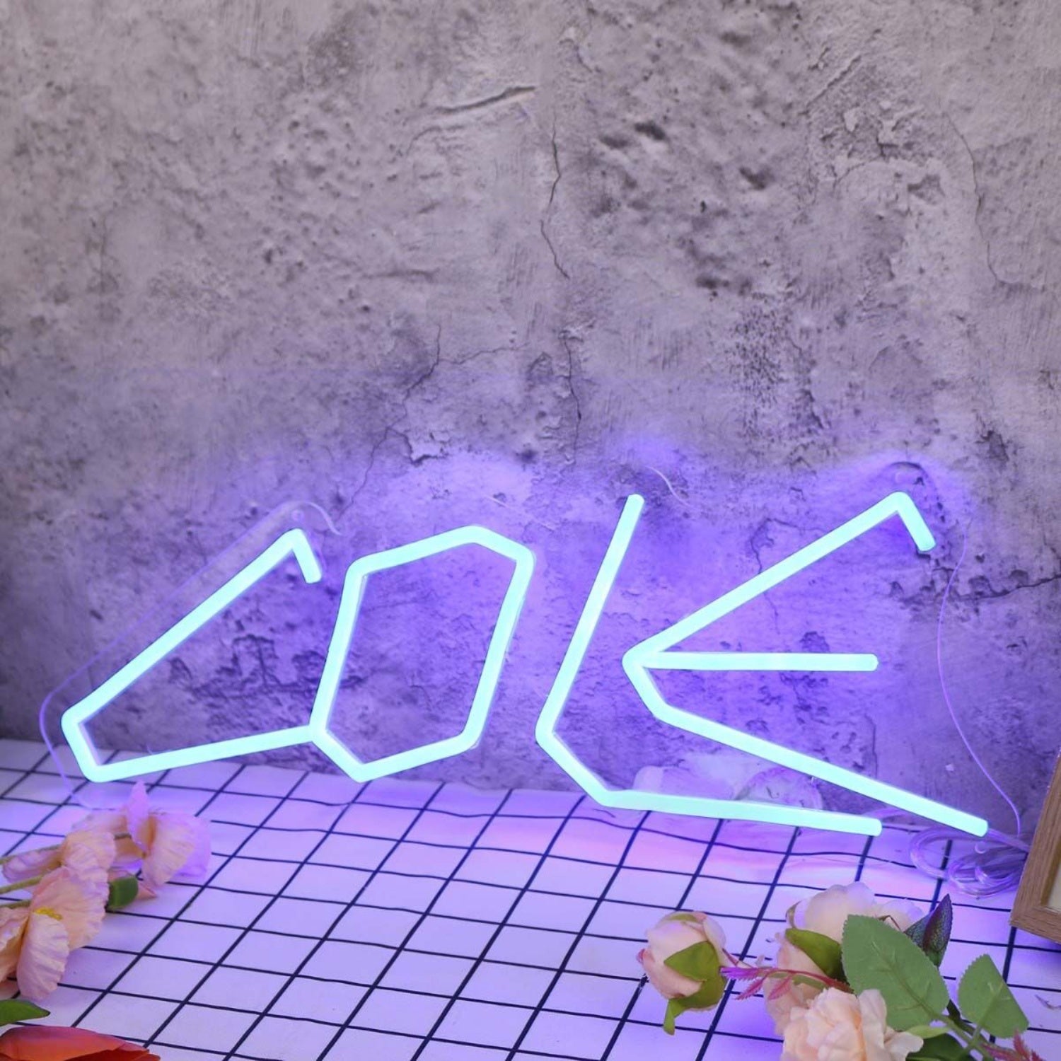 Cole Blue Led Neon Sign - Shineneon