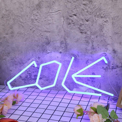 Cole Blue Led Neon Sign - Shineneon