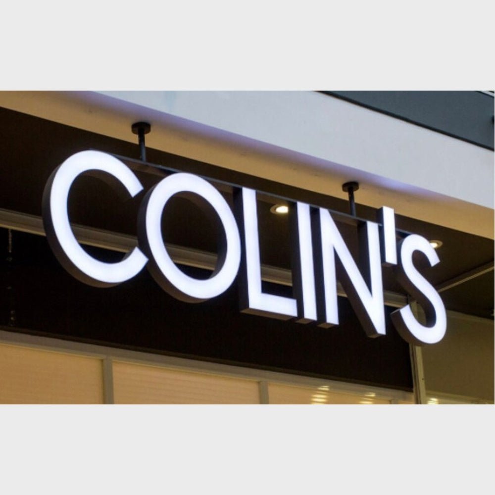 Colins 3D Frontlit Channel Letters Led Light Sign - Shineneon