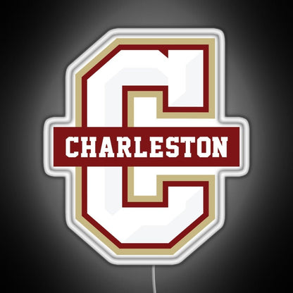 College Of Charleston Cougars Rgb Led Neon Sign Pop Wall Art - Shineneon