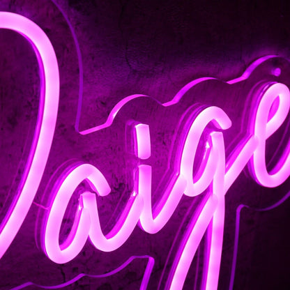 Color Me Paige Pink Led Neon Sign - Shineneon
