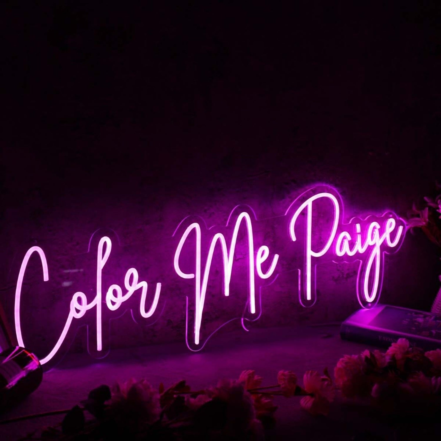 Color Me Paige Pink Led Neon Sign - Shineneon