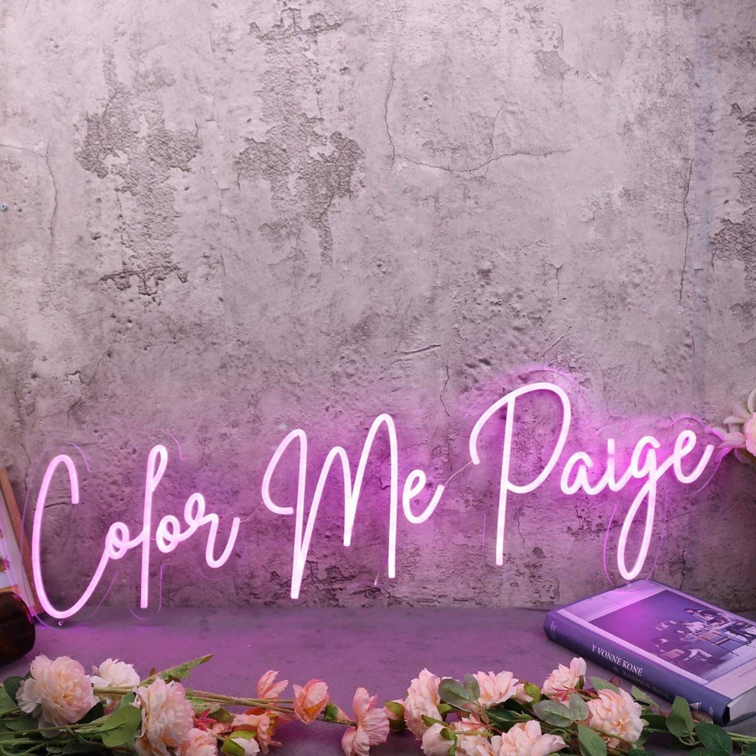 Color Me Paige Pink Led Neon Sign - Shineneon