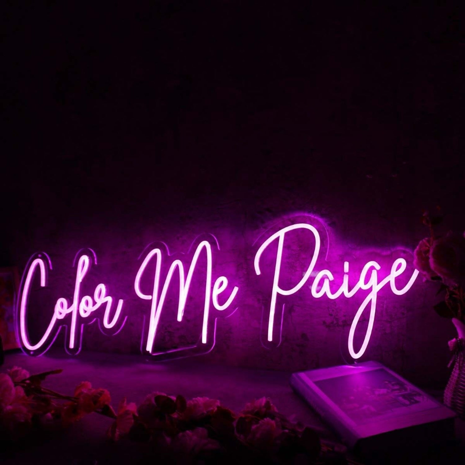 Color Me Paige Pink Led Neon Sign - Shineneon