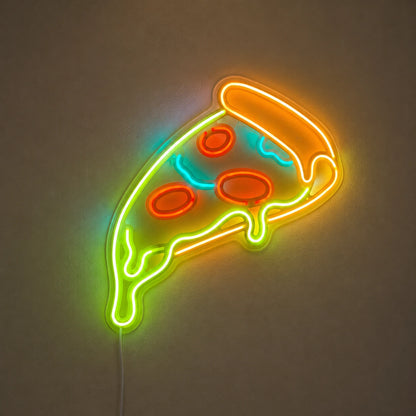 Color Pizza Slice Neon Sign LED Neon Sign main product image