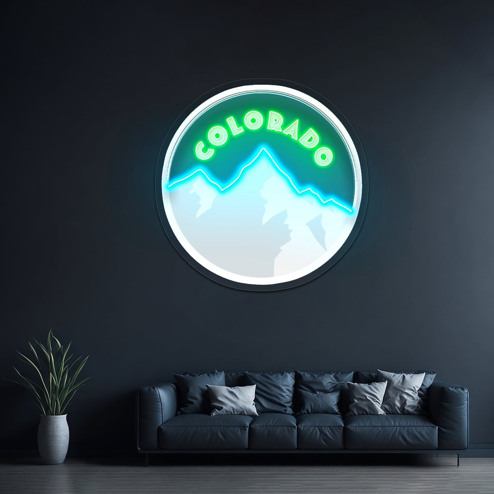 Colorado Mountains Led Neon Signs - Shineneon