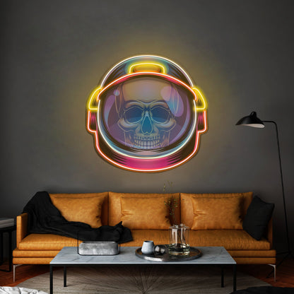 Colorful Astronaut Skull Led Neon Sign Light Custom Led Signs - Shineneon