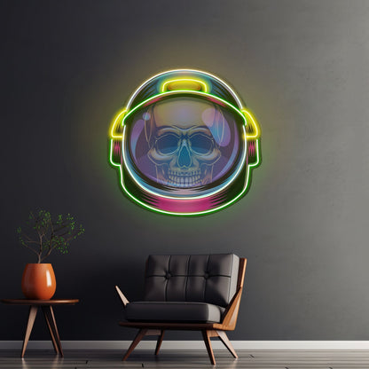 Colorful Astronaut Skull Led Neon Sign Light Custom Led Signs - Shineneon