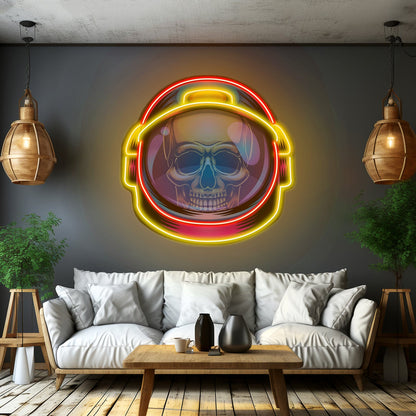 Colorful Astronaut Skull Led Neon Sign Light Custom Led Signs - Shineneon
