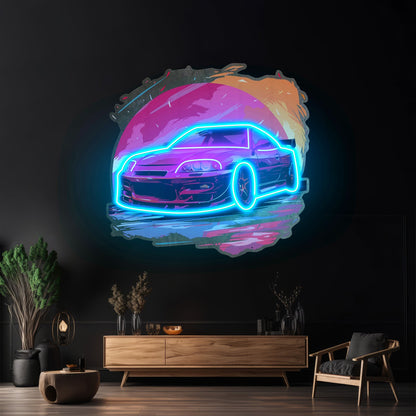 Colorful Car Led Neon Sign Light Custom Led Signs - Shineneon