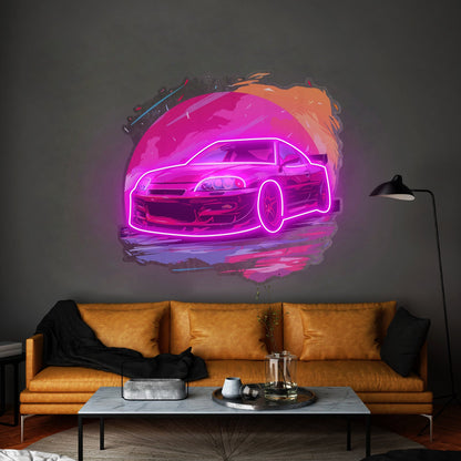 Colorful Car Led Neon Sign Light Custom Led Signs - Shineneon
